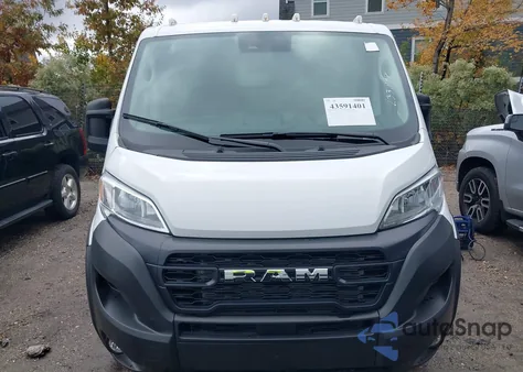 2024 Ram Promaster 3500 Tradesman Low Roof 136 Wb W/Pass Seat из США, поврежденный, VIN 3C6MRVWG4RE154800